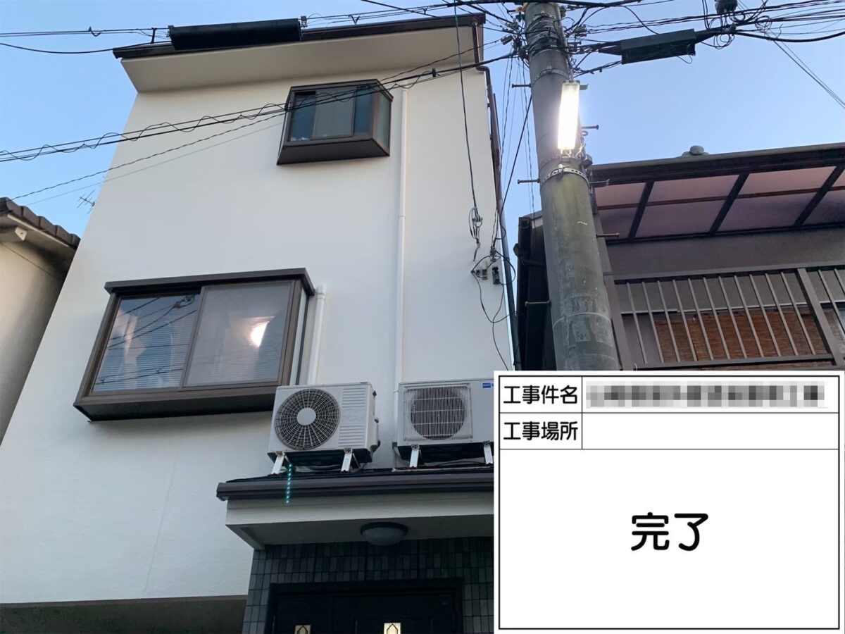 大阪府八尾市　Y様邸　屋根カバー工事・外壁塗装工事が完了しました！